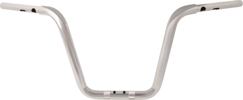 LA Choppers - LA Choppers 1-1/4in. Twin Round Handlebar - 12in. - Chrome - LA-7348-12