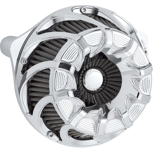 Arlen Ness - Arlen Ness Inverted Series Air Cleaner Kit - Drift - Chrome - 600-230
