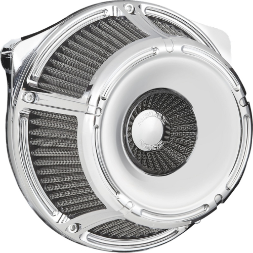 Arlen Ness - Arlen Ness Inverted Series Air Cleaner Kit - Slot Track - Chrome - 600-232