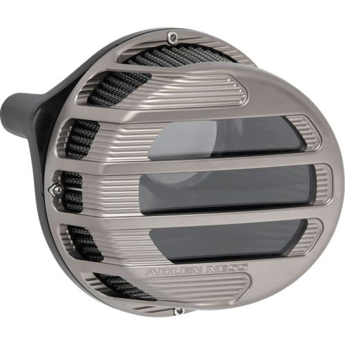 Arlen Ness - Arlen Ness Sidekick Air Cleaner - Titanium Anodized - 600-249
