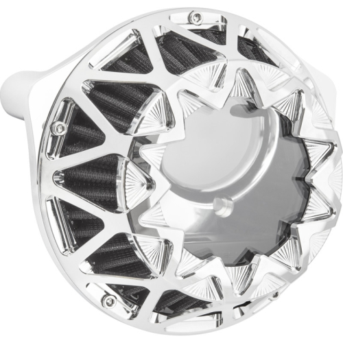 Arlen Ness - Arlen Ness Crossfire Air Cleaner - Chrome - 600-235