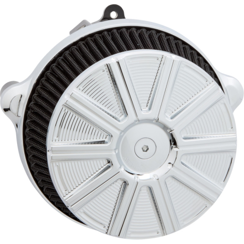 Arlen Ness - Arlen Ness Big Sucker Stage I Air Filter Kit - 10-Gauge - Chrome - 600-306