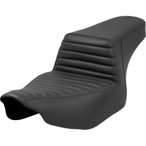Saddlemen - Saddlemen Extended Reach Set-Up TR Seat - Black - Black Stitching - 823-07E-171
