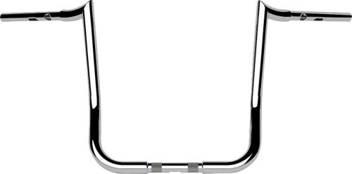 LA Choppers - LA Choppers 1-1/4in. Bagger Prime Ape Handlebar - 14in. Rise - Chrome - LA-7371-14