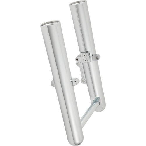 Arlen Ness - Arlen Ness Hot Legs Single Disc Fork Leg Set - Smooth - Chrome - 40-533