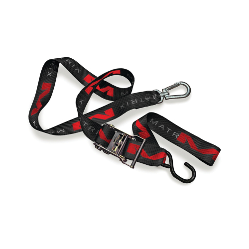 Matrix Concepts LLC - Matrix Concepts LLC M1 2in, Ratchting Tie-Downs Set of 2 - Black - M1-401