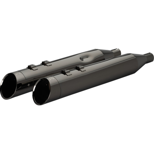 Khrome Werks - Khrome Werks 4.50in. HP-Plus Slip-On Mufflers - Eclipse with Edge Tip - 201935