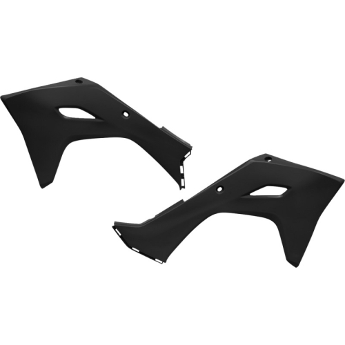 UFO Plastics - UFO Plastics Replacement Radiator Shrouds  - Black - KA04761#001