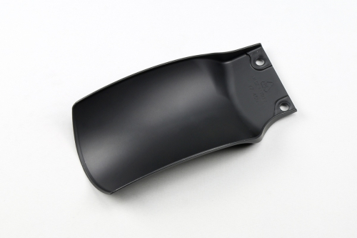 UFO Plastics - UFO Plastics Rear Shock Mud Plate - Black - YA04897-001