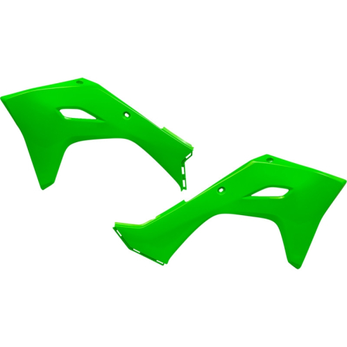 UFO Plastics - UFO Plastics Replacement Radiator Shrouds - Fluorescent Green - KA04761#AFLU