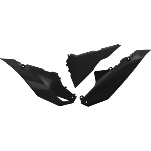 UFO Plastics - UFO Plastics Replacement Side Panels - Black - KA04762#001