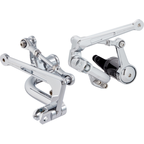 Arlen Ness - Arlen Ness Mid Control Kit - Chrome - 420-131