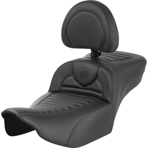 Saddlemen - Saddlemen Extended Reach Roadsofa TR Seat with Drivers Backrest - 823-07-203B0