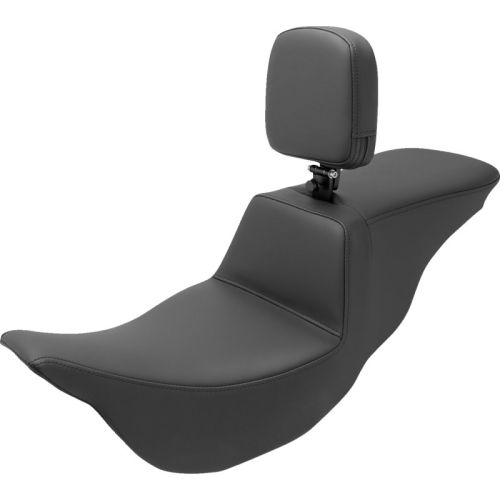 Saddlemen - Saddlemen Tour Step-Up Seat with Drivers Backrest - 808-07B-194BR