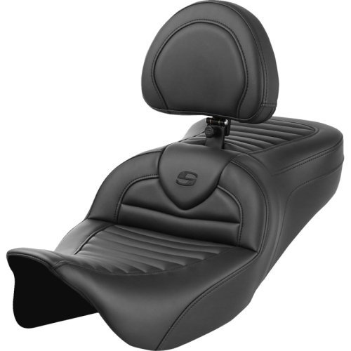 Saddlemen - Saddlemen Roadsofa TR Seat with Backrest - 808-07B-202B0