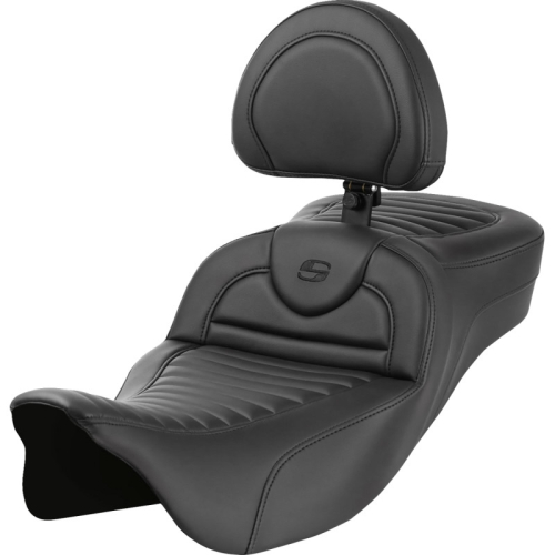 Saddlemen - Saddlemen Extended Reach Roadsofa TR Seat with Drivers Backrest - 808-07B-203B0