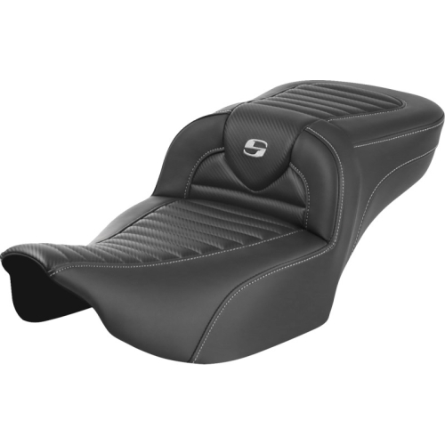 Saddlemen - Saddlemen Extended Reach Roadsofa CF TR Seat without Drivers Backrest - 823-07-20500