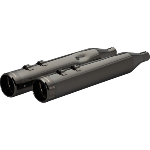 Khrome Werks - Khrome Werks 4.50in. HP-Plus Slip-On Mufflers - Eclipse with Klassic Tip - 201930