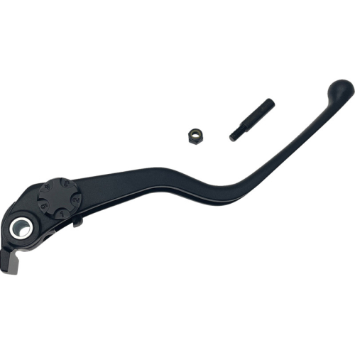 Drag Specialties - Drag Specialties Wide Blade Lever Set - Black - 0614-1928