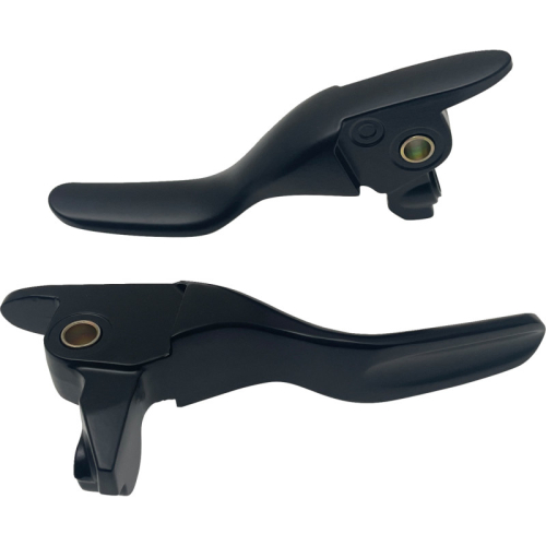 Drag Specialties - Drag Specialties Short Lever Set - Black - 0610-2320