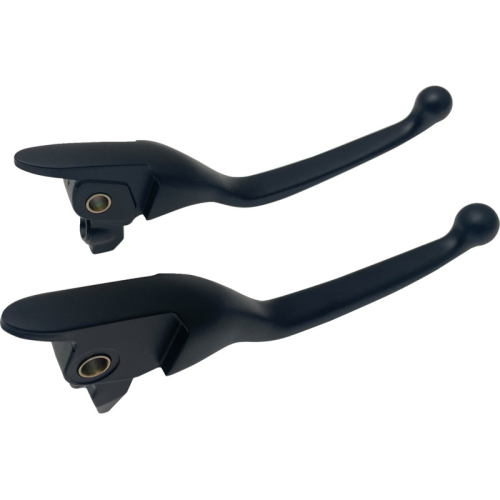 Drag Specialties - Drag Specialties Narrow Lever Set - Black - 0610-2318