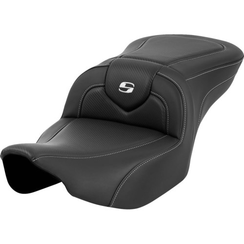 Saddlemen - Saddlemen Roadsofa Seat without Backrest - Silver Stitching - 823-07-185