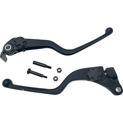 Drag Specialties - Drag Specialties Brake/Mechanical Clutch Control Kit - Black - 0610-2299