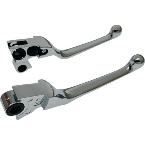 Drag Specialties - Drag Specialties Narrow Lever Set - Chrome - 0610-2300
