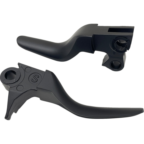 Drag Specialties - Drag Specialties Short Lever Set - Black - 0610-2303
