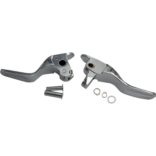 Drag Specialties - Drag Specialties Short Lever Set - Chrome - 0610-2310