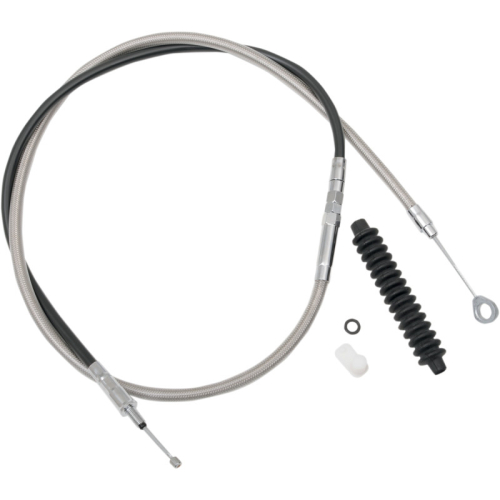 Drag Specialties - Drag Specialties Braided High Efficiency Clutch Cable - 62 11/16in. - 0652-3218