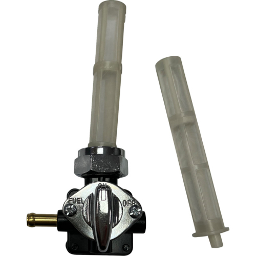 Drag Specialties - Drag Specialties Vacuum Petcock - Left Outlet - Black - 0705-0554