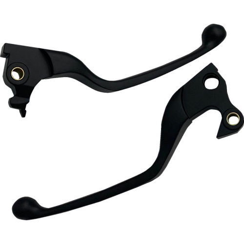 Drag Specialties - Drag Specialties Narrow Lever Set - Black - 0610-2313