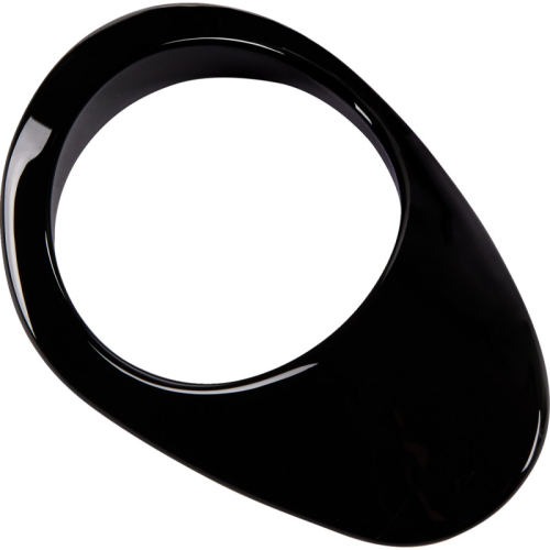 Drag Specialties - Drag Specialties Oil Dipstick Bezel - Black - 0710-0282