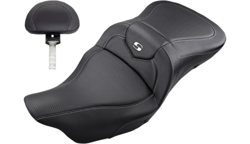 Saddlemen - Saddlemen Heated Road Sofa CF Seats - 808-07B-185BRHC
