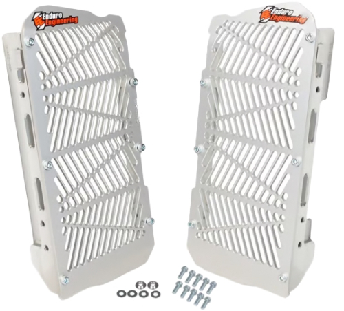 Enduro Engineering - Enduro Engineering Billet Radiator Guard - 12-4024