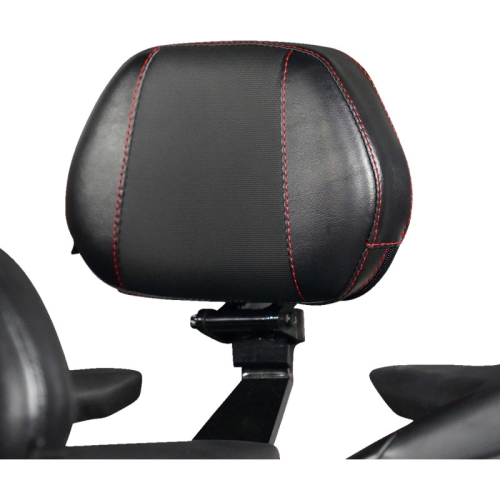 Show Chrome - Show Chrome Ballistic Passenger Backrest - 41-420CRED