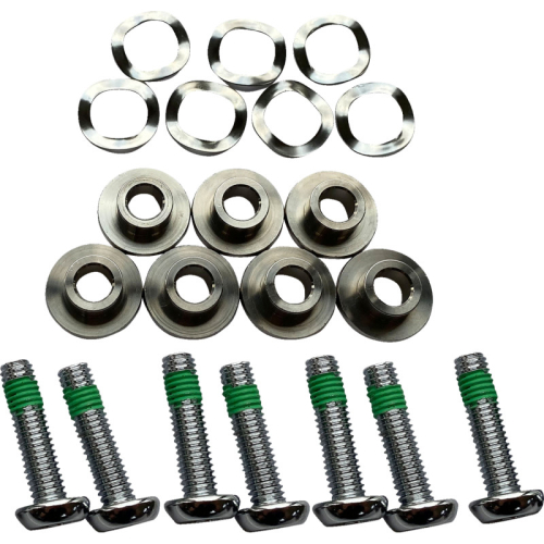 Drag Specialties - Drag Specialties 7 Lug Front Rotor Bolt Kit - 2401-1623