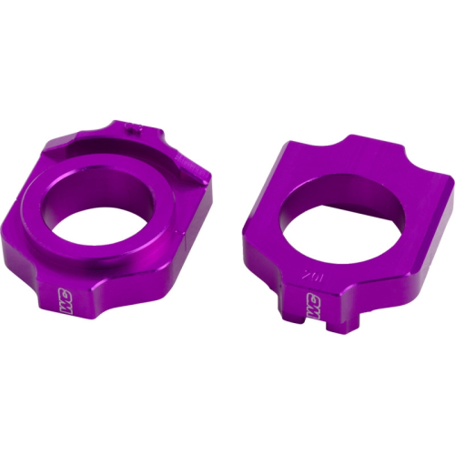 Works Connection - Works Connection Elite Axle Blocks - Purple - 17-P221
