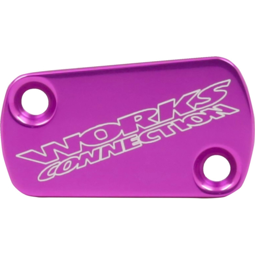 Works Connection - Works Connection Clutch Master Cylinder Cover - Purple - 21-P155