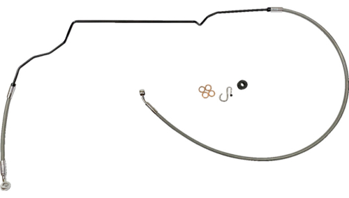 Magnum - Magnum XR Stainless Extreme Response Front DOT Lower Brake Line - SSC1134-00