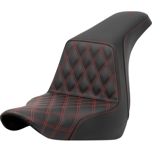 Saddlemen - Saddlemen Step-Up LS Seat - Red - 818-29-17204