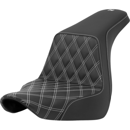 Saddlemen - Saddlemen Step-Up LS Seat - White - 818-29-17206