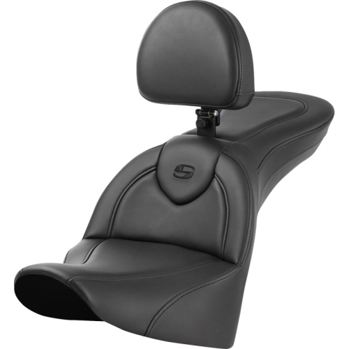 Saddlemen - Saddlemen Roadsofa Seat with Backrest - 818-33-187BR