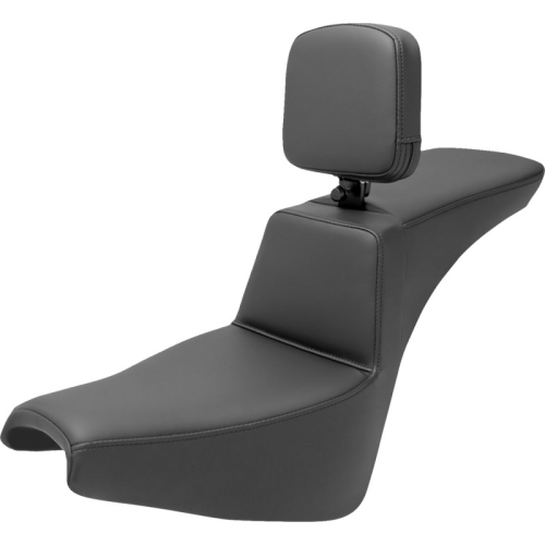 Saddlemen - Saddlemen Tour Step-Up Seat with Drivers Backrest - 818-30-194BR