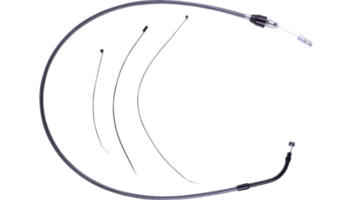 Magnum - Magnum Stock Length Quick Connect Braided Upper Clutch Cable - Karbonfibr - 39-1/4in. - 7239HE