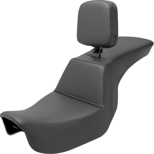 Saddlemen - Saddlemen Tour Step-Up TR Seat with Drivers Backrest - 806-04-194BR