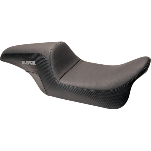 SLYFOX - SLYFOX Predator Seat - 11 1/2in. Front 6in. Rear - Gray Logo - 0801-1615