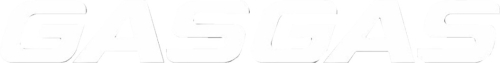 Factory Effex - Factory Effex Die-Cut Logo Decal - 1in. - Gas Gas White - 28-94704