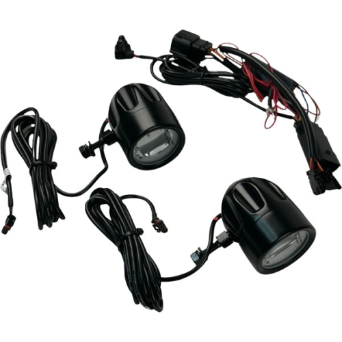 Custom Dynamics - Custom Dynamics ProBeam LED Halo Fog Lights - Black - PB-FOG-23-B